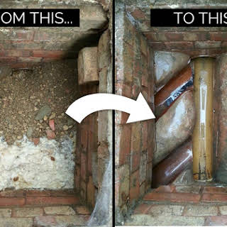 blocked drain after